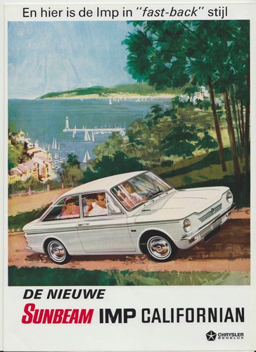 Sunbeam imp californian 1967 - californian,