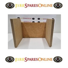 Coalbrookdale Little Wenlock Stove/Fire Bricks, Vermiculite Sides, Clay Rear