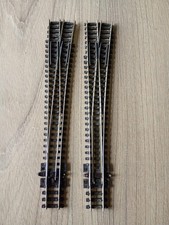2 X Peco N Gauge Insulfrog Large Radius Right Points Nickel Silver 