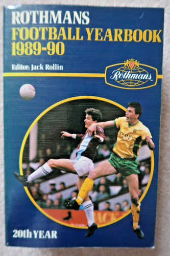 Rothmans football year - year, book
