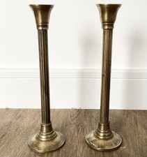 Vintage brass candle stick