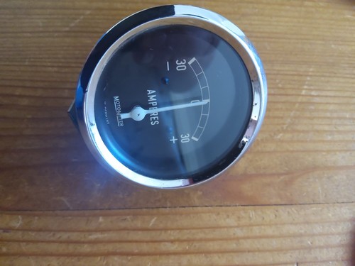 Motometer ammeter 30a - +, and