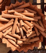 Handmade clay chilam - pc,
