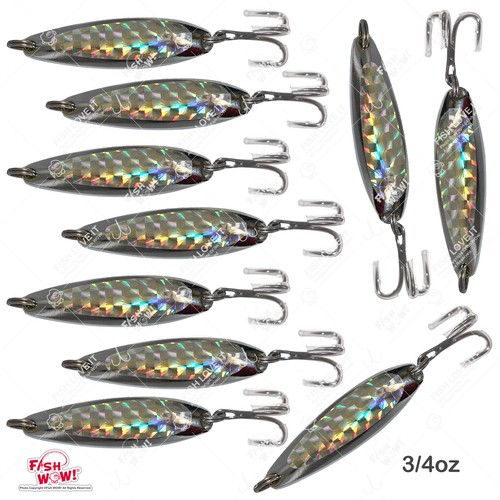 10pcs fish wow - fish, 3/4oz