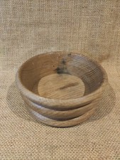 Turned Oak wooden fruit