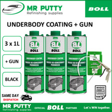 3x Underseal BOLL 1L black car