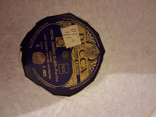 Inch shellac rpm record - shellac,