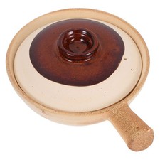  Ceramic Stock Pot With Lid Terracotta Pan Stew Pots Cooking Casserole Dishes