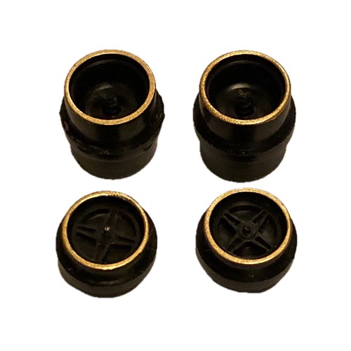 Scalextric gold edged - wheels, 2
