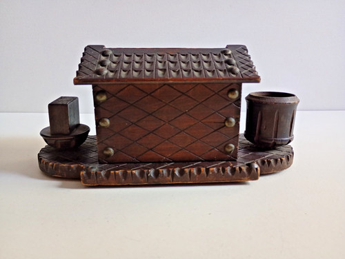 Vintage wooden cigarette - vintage,