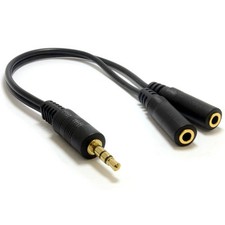 Gold 3.5mm Stereo Headphone