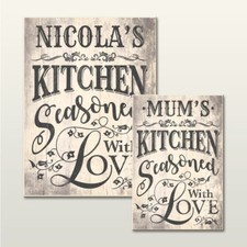 Personalised Kitchen Vintage
