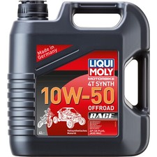 Liqui Moly Motorbike 4T Synth 10w-50 Fully Synthetic Motor Oil 10W50 4 Litres 4L