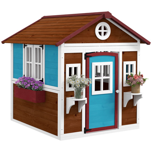 Kids wooden playhouse - kids,