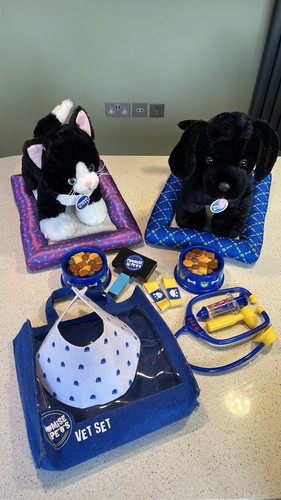 Build bear dog cat - build-a-bear, vet