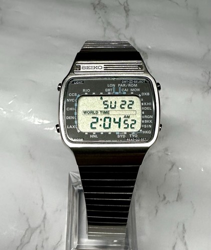 Vintage seiko a358 5000 - vintage, world
