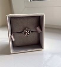 Stunning Vintage Clogau Sterling Silver & Rose Gold Tree of Life Flower Ring