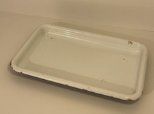 Mid century white enamelware - mid-century,