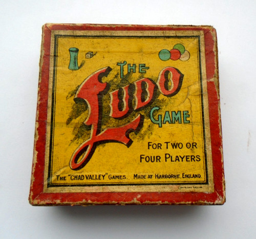 Vintage 1930s chad valley ludo - vintage,