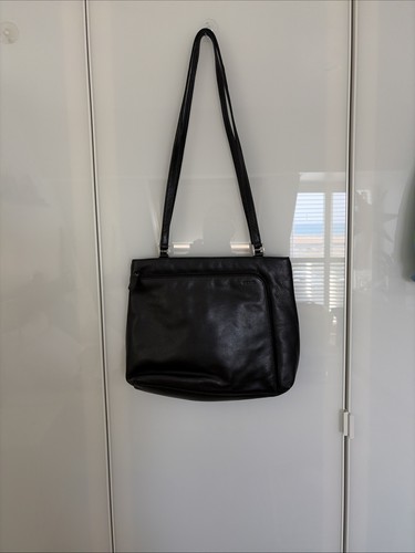Picard black leather shoulder - black,