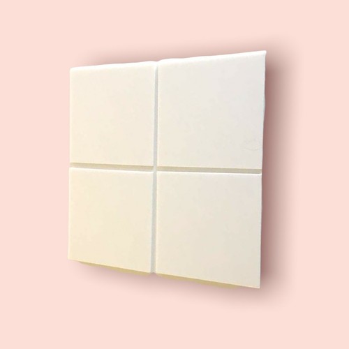 Coloured gloss square - coloured,