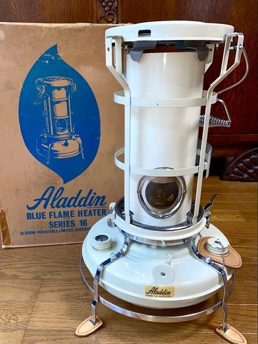 Aladdin blue flame heater - blue,