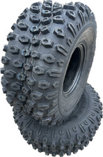 2x 22x11-8 43F Kenda Scorpion ATV Quad tyres