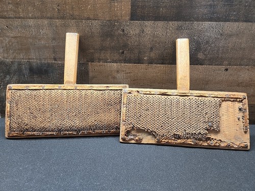 Lot antique wool card - antique,