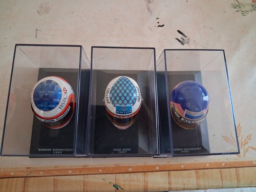 Minichamps helmets x3 - minichamps,