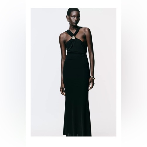 Zara fitted wrap dress - fitted,