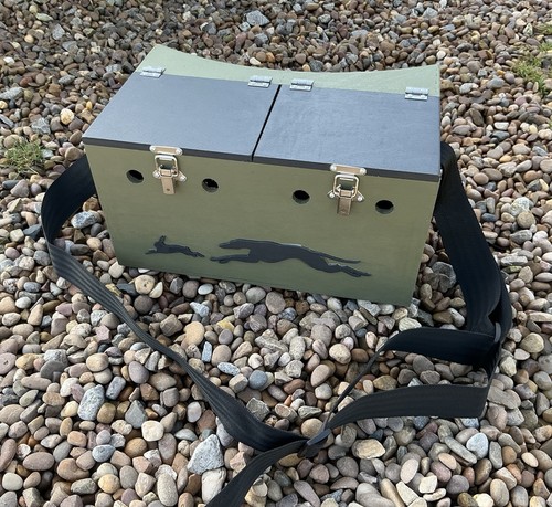 Double bow back painted ferret - bow,