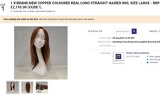 Ladies Copper Coloured Real