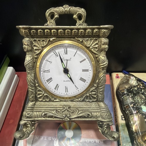 Vintage coral metal ornate - coral,