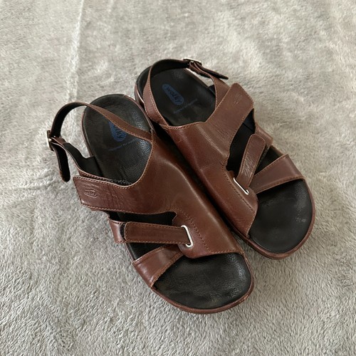 Wolky brown leather strappy - brown,