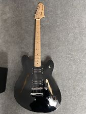 Squire Starcaster, Electirc guitar +Fender Amplifer and Case with extra Strings