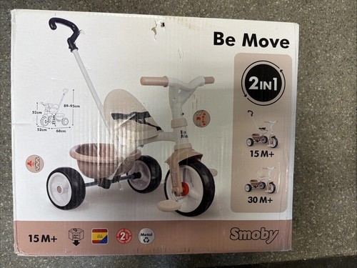 Smoby tricycle ride on - 2-in-1, ride-on