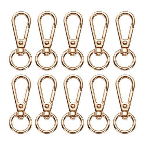 Swivel lobster clasps 10pcs - lobster,