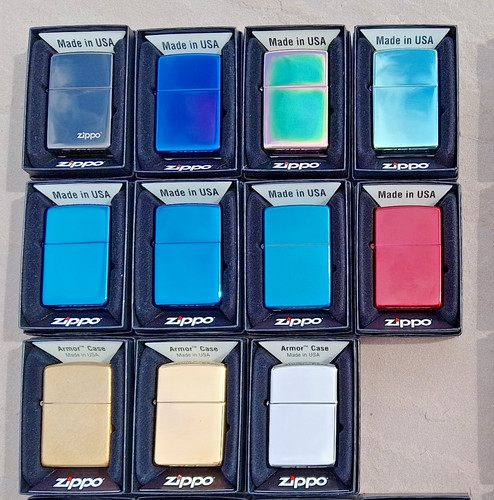 Zippo lighter collection - 11,