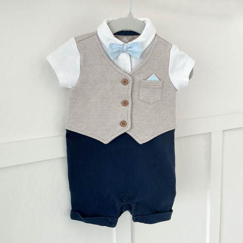 Baby boys waistcoat shirt - baby,