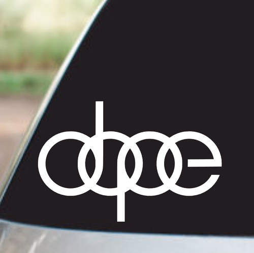 Dope vinyl decal car - vinyl,