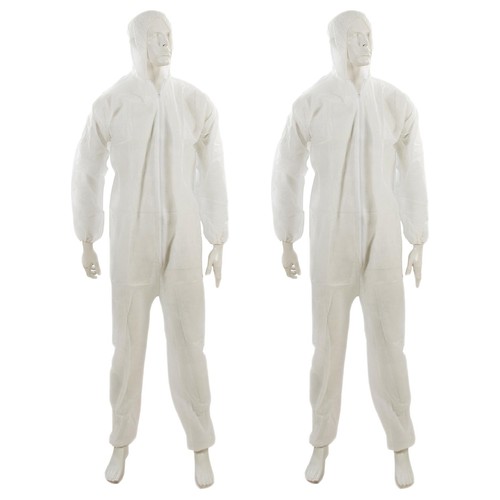 White disposable overalls - white, suit