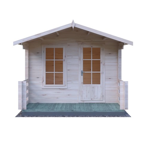 Maulden log cabin with - log,