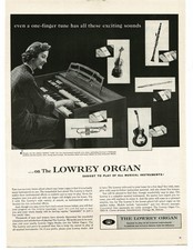 1959 Lowrey Organ Vintage