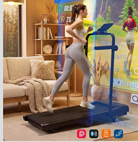 Electric walking pad - 2-in-1,