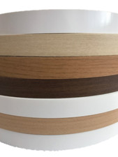 Melamine iron on pre glued edging Tape - Edge Banding Edge Trim various colours