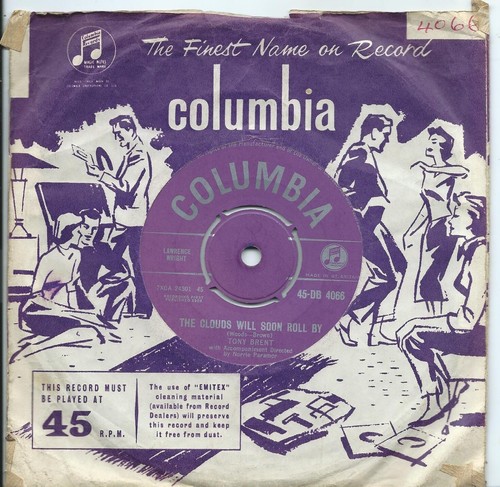 Tony brent the clouds - tony,