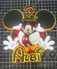 Personalised Mickey Mouse