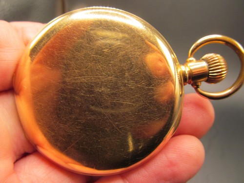 Antique waltham hunter - antique, pocket