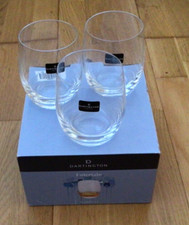 Dartington Crystal Entertain Glass Tumbler, Set of 3, 300ml, Clear
