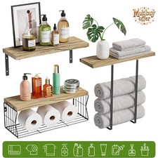 3+2 Tier Wooden Floating